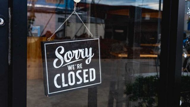 Crisi del commercio, chiusi 85 mila negozi