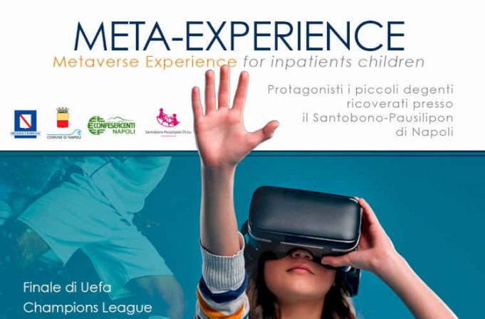 Finale di Champions nel Metaverso per i bambini del Santobono di Napoli Finale di Champions nel Metaverso per i bambini del Santobono