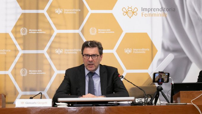Mise. Imprenditoria femminile: 200 milioni per misure Imprese ON e Smart&Start Imprenditoria femminile - Giancarlo Giorgetti