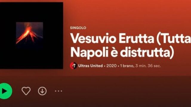 Vesuvio Erutta