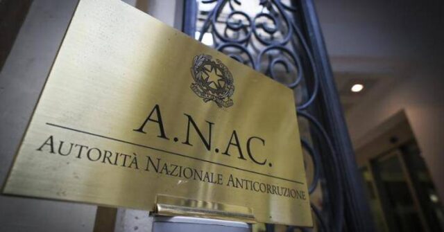 Anac Anac anticorruzione stazioni appaltanti fatture - pantouflage - appalti