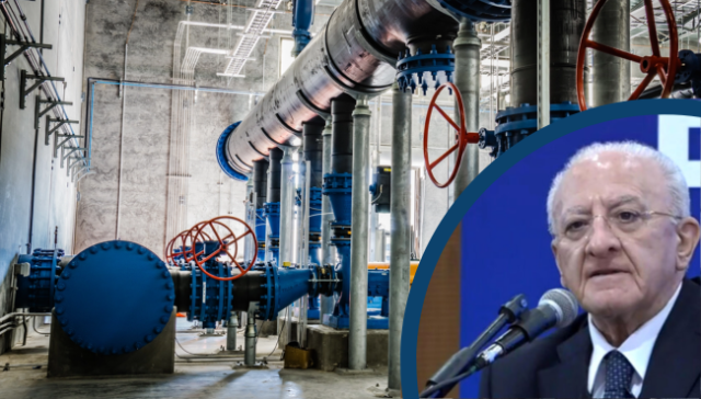 Servizio idrico Campania De Luca