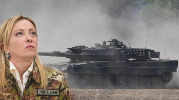 L’allarme di Moody’s: conti pubblici dell’Italia a rischio in caso di riarmo Carri armati leopard 2 Giorgia Meloni riarmo