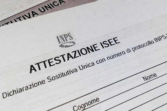 Attestazione Isee - assegno di inclusione