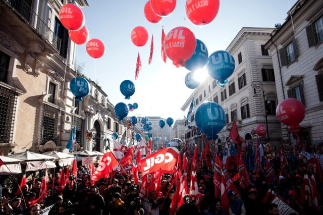 Cgil Uil sciopero generale