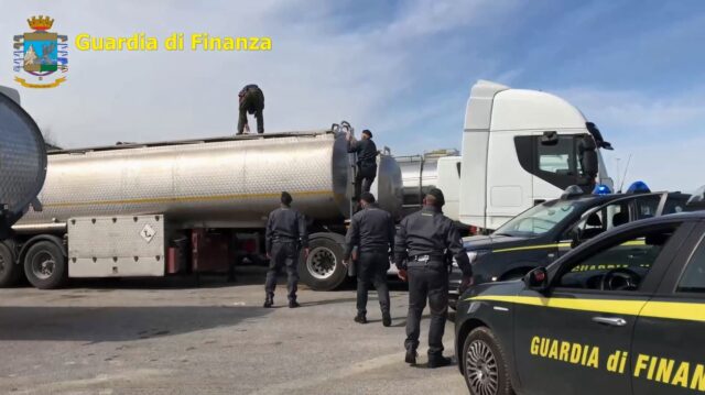 Frode carburanti Guardia di Finanza