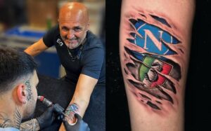 Spalletti tatuaggio
