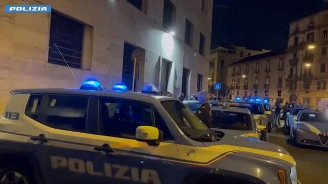 Polizia Napoli arresti