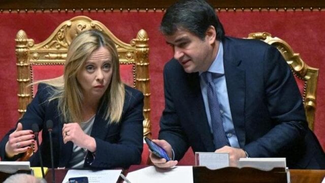 Giorgia Meloni Raffaele Fitto