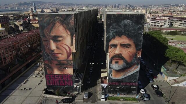 Murale Maradona Jorit