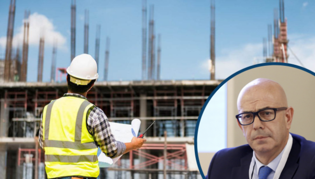 Immagine di un cantiere (investimenti) Francesco Napoli (Confapi)