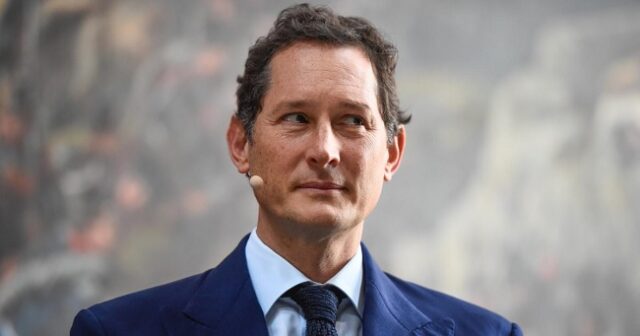 John Elkann Exor John Elkann Exor Stellantis
