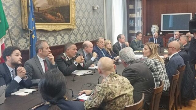 g7 esteri capri riunione in prefettura