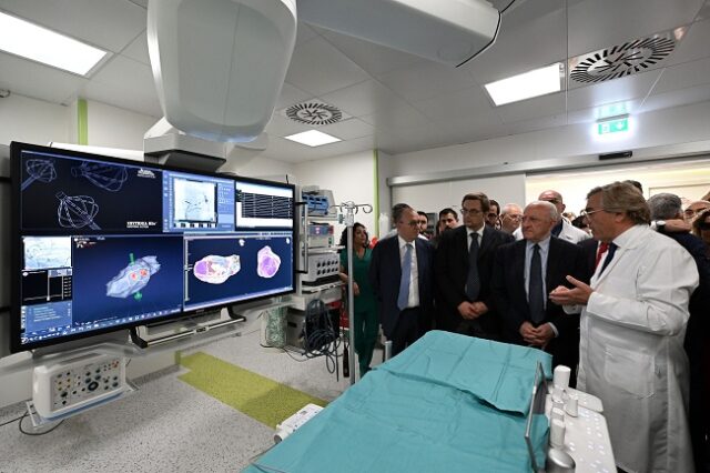 De Luca Sanità Nola Campania inaugurazione robot