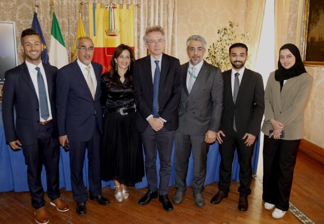 Sindaco Manfredi delegazione saudita - Napoli