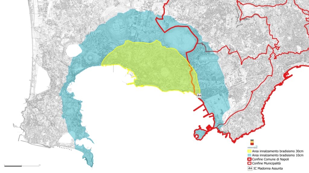 Mappa area di interesse - Campi Flegrei/Napoli