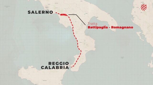 Salerno Reggio Calabria alta velocità
