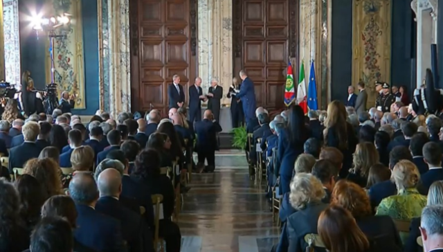 Cerimonia Cavalieri del lavoro