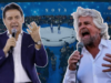 Scontro tra Conte e Grillo sul simbolo del M5S Movimento Cinque STELLE Conte Grillo