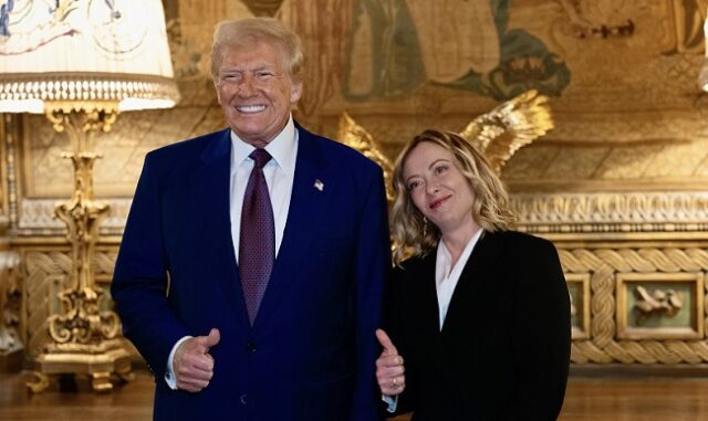 Donald Trump Giorgia Meloni