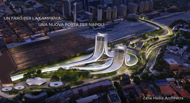 Regione Campania Porta Est palazzo regione