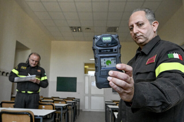 Rilevatori co2 campi flegrei