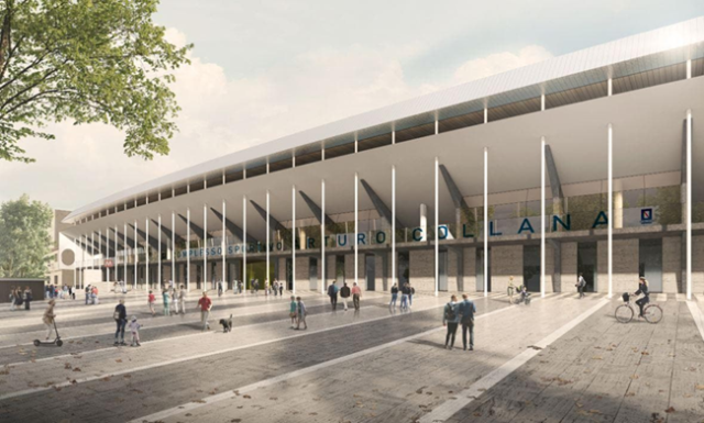 Stadio Collana progetto Napoli Regione Campania