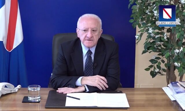 Diretta Vincenzo De Luca Diretta Vincenzo De Luca