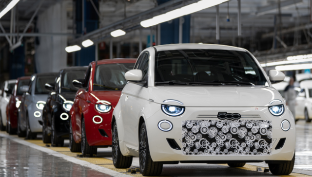 Mirafiori Stellantis 500 Hybrid