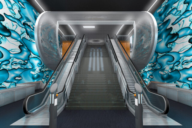 Metropolitana Stazione San Pasquale Napoli Metropolitana