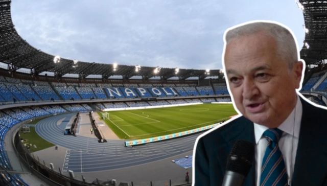 Edoardo Cosenza Stadio Maradona Napoli