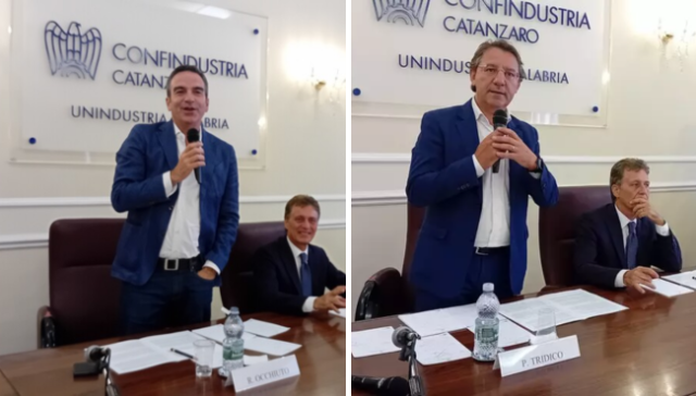 Confronto Occhiuto Tridico regionali Calabria