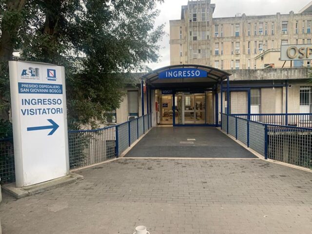 Ospedale San Giovanni Bosco di Napoli incendio