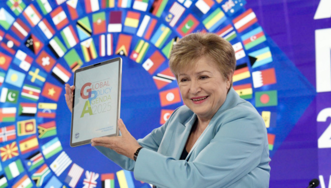 L’Italia piace ai burocrati. FMI: “È un’ancora di stabilità per l’Europa” Kristalina Georgieva FMI