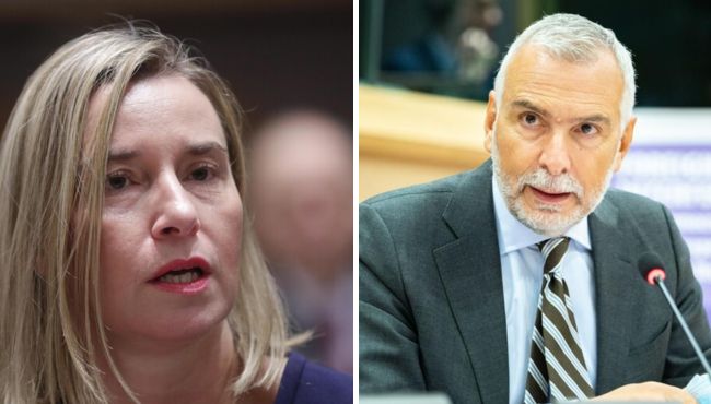 Scandalo a Bruxelles: fermati Mogherini e Sannino per presunta frode sui fondi UE Mogherini Sannino