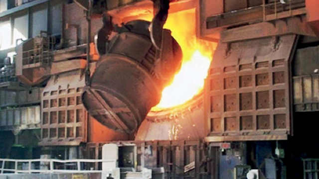 Acciaio a caldo Ex Ilva di Taranto