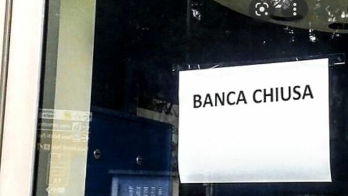 L’Italia delle banche fantasma: la desertificazione corre più veloce del digitale Banca chiusa - desertificazione bancaria