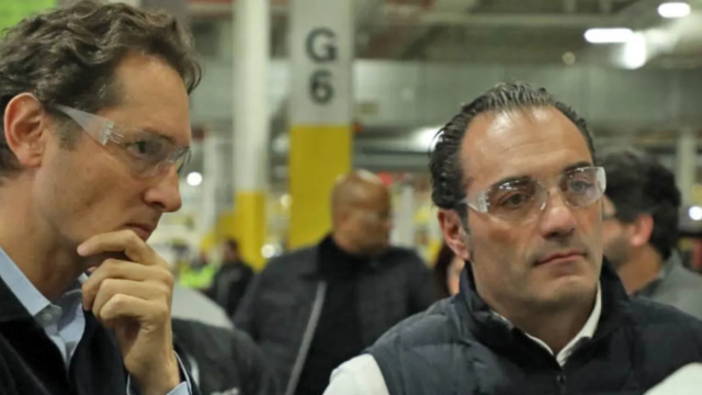 Elkann e Antonio Filosa