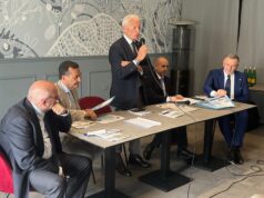 Olimpiadi Roma-Napoli 2036, l’investitura del presidente del Coni Luciano Buonfiglio