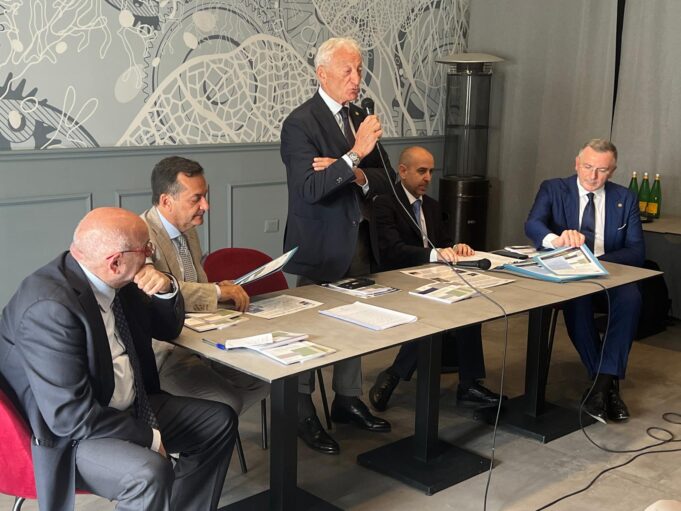 Olimpiadi Roma-Napoli 2036, l’investitura del presidente del Coni Luciano Buonfiglio