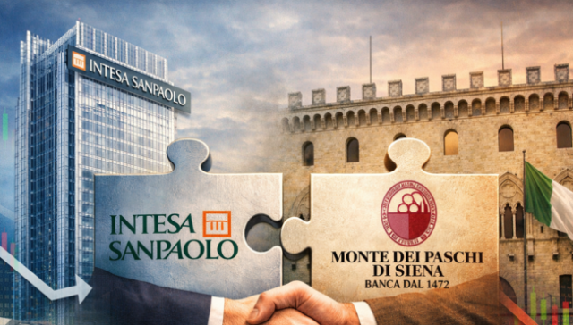 Intesa Sanpaolo monte dei paschi di siena