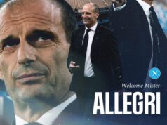 De Laurentiis ufficializza Allegri: “Benvenuto Max”. L’ex Milan è il nuovo allenatore del Napoli