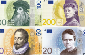 Leonardo da Vinci e Marie Curie tra i volti delle nuove banconote euro: il restyling punta sull’identità culturale europea Euro Banconote
