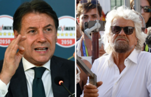 Grillo contro Conte: “Il Movimento 5 Stelle pensa solo alle poltrone”. Nuova polemica tra i due leader Giuseppe conte Beppe GRILLO MOVIMENTO CINQUE STELLE