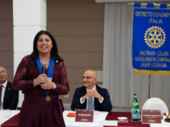 Rotary Club Giugliano Ager Liternum, Domenica Camerlingo nuova presidente: una cerimonia tra continuità, service e visione per il futuro Rotary Club Giugliano Ager Liternum, Domenica Camerlingo