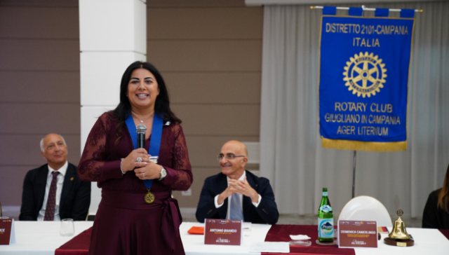 Rotary Club Giugliano Ager Liternum, Domenica Camerlingo Rotary Club Giugliano Ager Liternum, Domenica Camerlingo