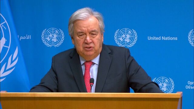 Antonio Guterres Onu